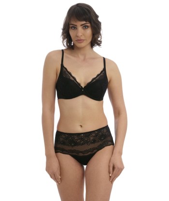 Wacoal - Ravissant Soutien Gorge Plunge Armatures Noir livraison et retour toujours gratuits