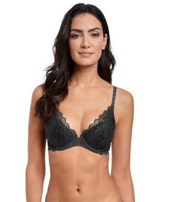 Wacoal - Lace Perfection Soutien Gorge Plunge Armatures  Noir Dans la société mordern