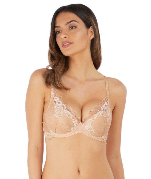 Wacoal - Lace Perfection Soutien Gorge Plunge Armatures Café Crème paiement sécurisé