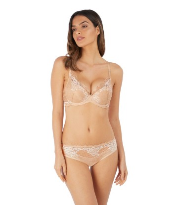 Wacoal - Lace Perfection Soutien Gorge Plunge Armatures Café Crème paiement sécurisé