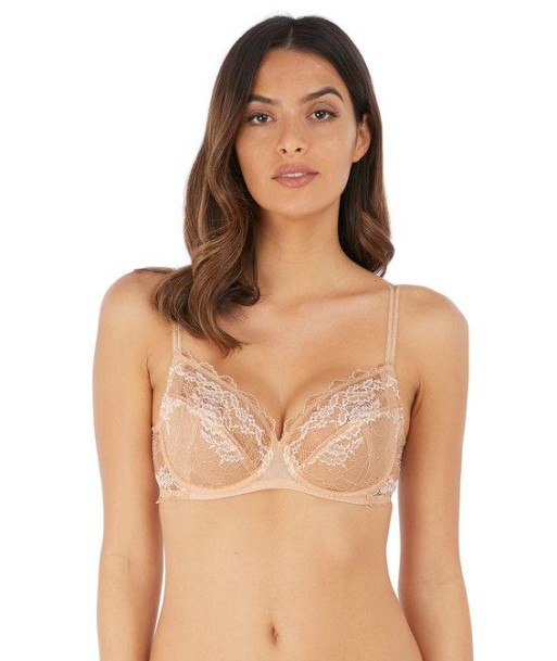 Wacoal - Lace Perfection Soutien Gorge Classique Armatures Café Crème la colonne vertébrale