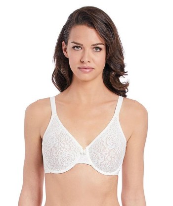 Wacoal - Halo Lace Soutien Gorge Moulé Armatures Ivory est présent 