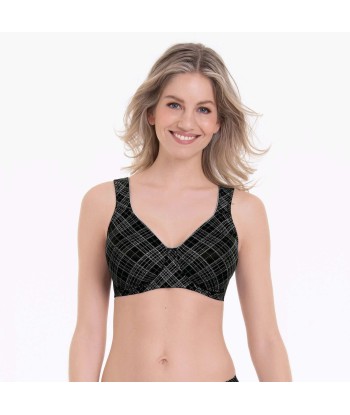 Rosa Faia - Twin Art Soutien-Gorge À Armature Noir Gris rembourrage situé sous