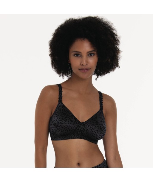 Rosa Faia - Joy Soutien-Gorge Souple Moulé Anthracite Le MVP de beaucoup