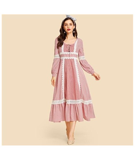 Robe Longue Bohème Chic Rose Pâle store